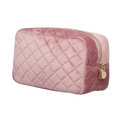 Coming Copenhagen Maisie Velour Toilettaske Lyserd