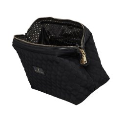 Coming Copenhagen Mia Honeycomb Quiltet Toilettaske Sort
