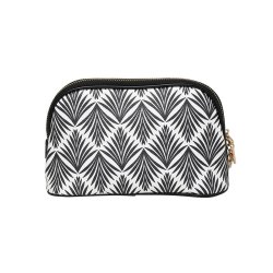 Coming Copenhagen Poppy 2 Pheonix Palm Kosmetiktaske Hvid/Sort