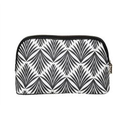 Coming Copenhagen Poppy 2 Pheonix Palm Toilettaske Hvid/Sort