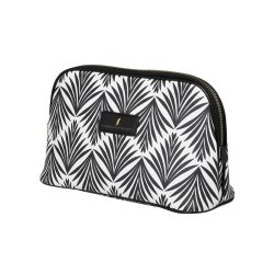 Coming Copenhagen Poppy 2 Pheonix Palm Toilettaske Hvid/Sort