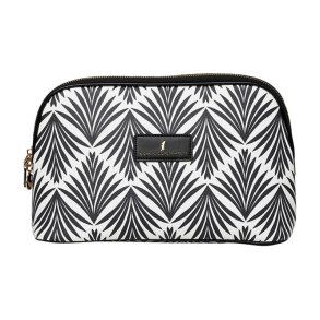 Coming Copenhagen Poppy 2 Pheonix Palm Toilettaske Hvid/Sort