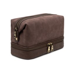 Coming Copenhagen Vincent Herretoilettaske Brun
