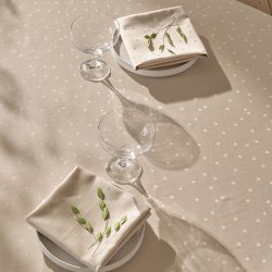 Compliments Confetti Damask Stofservietter 4 stk Moon