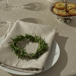 Compliments Confetti Damask Stofservietter 4 stk Moon