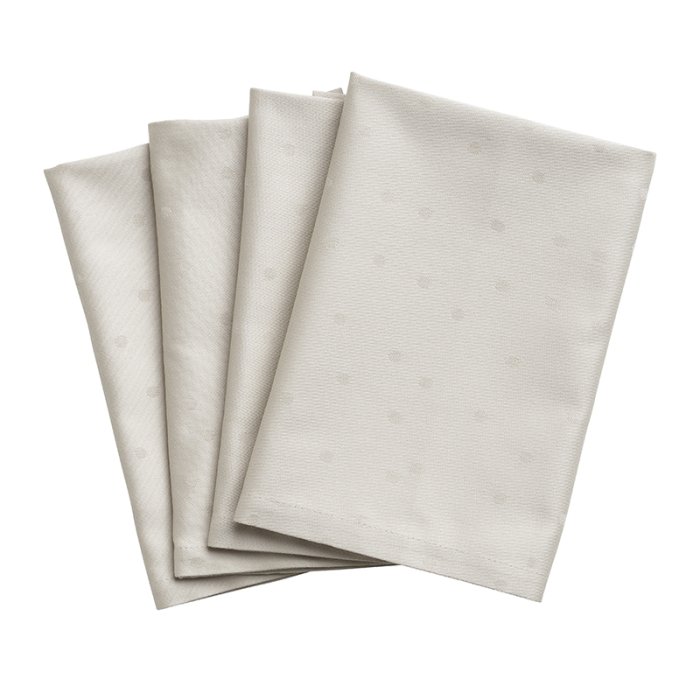 Compliments Confetti Damask Stofservietter 4 stk Moon