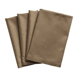 Compliments Confetti Damask Stofservietter 4 stk Walnut