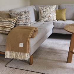 Compliments Duo Plaid 140x200cm Camel