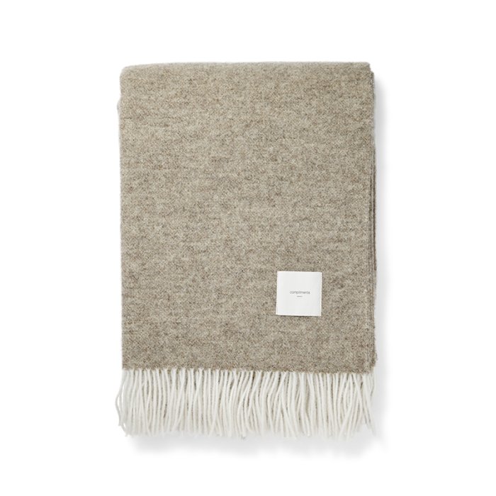 Compliments Duo Plaid 140x200cm Taupe