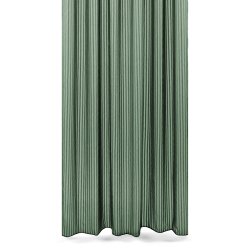 Compliments Lines Badeforh�ng 140x200cm m/ Ringe Forest Green