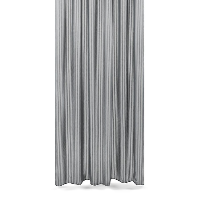 Compliments Lines Badeforh�ng 140x200cm m/ Ringe Gr�