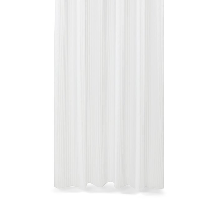 Compliments Lines Badeforh�ng 140x200cm m/ Ringe Hvid