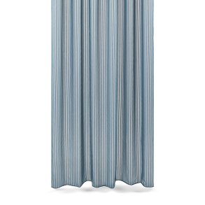 Compliments Lines Badeforh�ng 140x200cm m/ Ringe Sea Blue