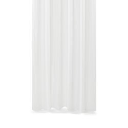 Compliments Lines Badeforh�ng 140x220cm m/ Ringe Hvid