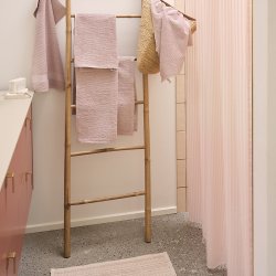 Compliments Lines Badeforh�ng 140x220cm m/ Ringe Rose