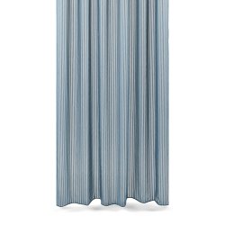 Compliments Lines Badeforh�ng 140x220cm m/ Ringe Sea Blue