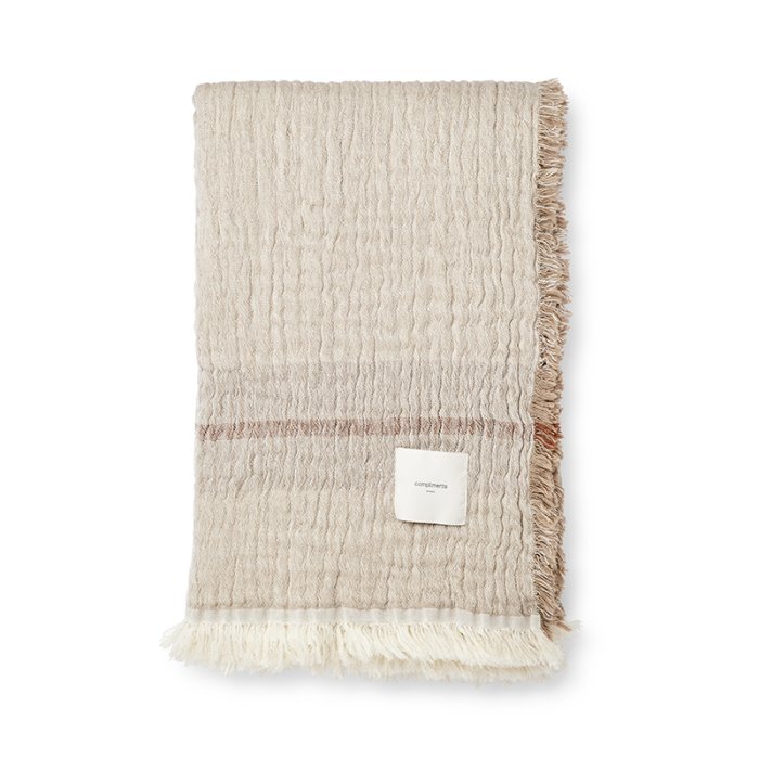 Compliments Loire Plaid 130x180cm Sand