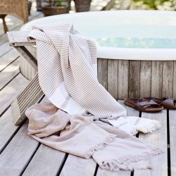 Compliments Maggiore H�ndkl�de 90x180 cm Sand