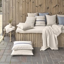 Compliments Outdoor Multi Stripe Udend�rspude 45x45cm Bl�