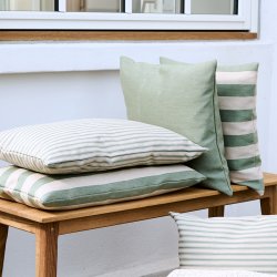 Compliments Outdoor Stripe Udend�rspude 40x60cm Gr�n