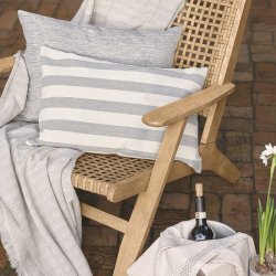 Compliments Outdoor Stripe Udend�rspude 45x45cm Gr�