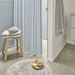 Compliments Spectrum Badeforh�ng 140x200cm m/ Ringe Bl�