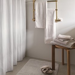 Compliments Spectrum Badeforh�ng 140x200cm m/ Ringe Sand