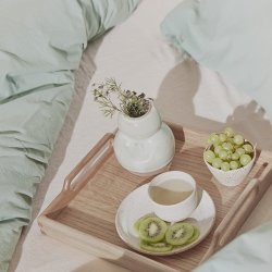 Compliments Stone Flat Sheet Lagen 240x260cm Moon