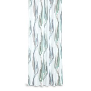 Compliments Tangle Badeforh�ng 140x200cm m/ Ringe Gr�n