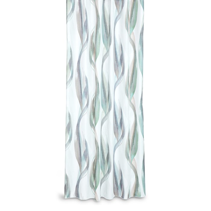 Compliments Tangle Badeforh�ng 140x200cm m/ Ringe Gr�n