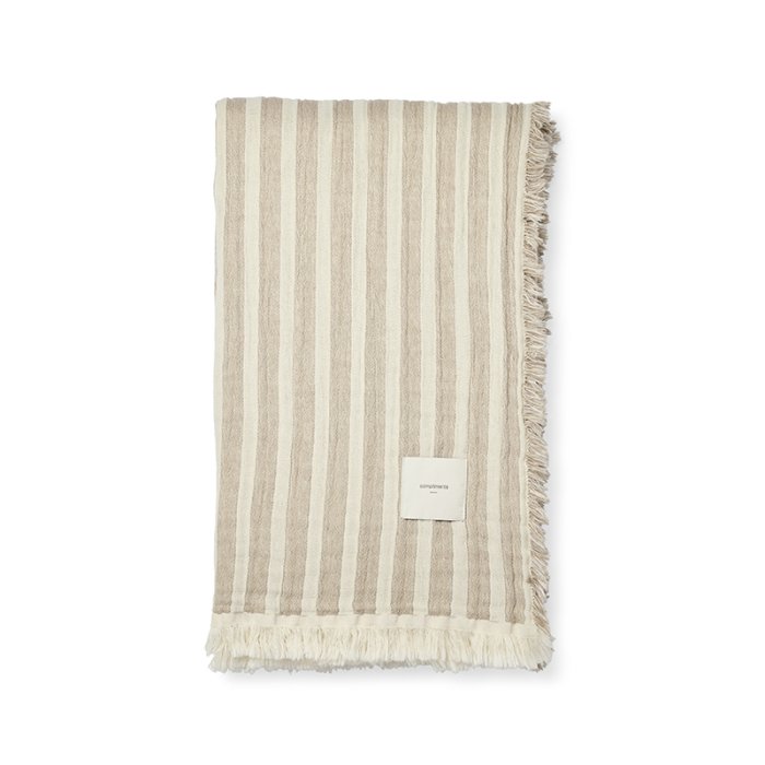 Compliments Turin Plaid Sand