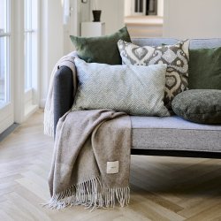 Compliments Waves Plaid 140x200cm Sand