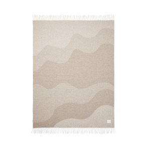 Compliments Waves Plaid 140x200cm Sand