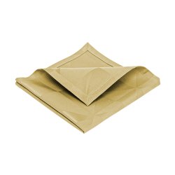 Compliments Wind Damask Stofservietter 4 stk Brass