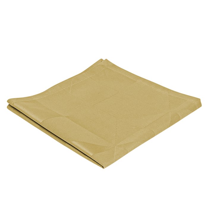 Compliments Wind Damask Stofservietter 4 stk Brass