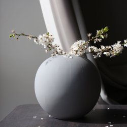 Cooee Design - Ball Vase - 20 cm - Grey