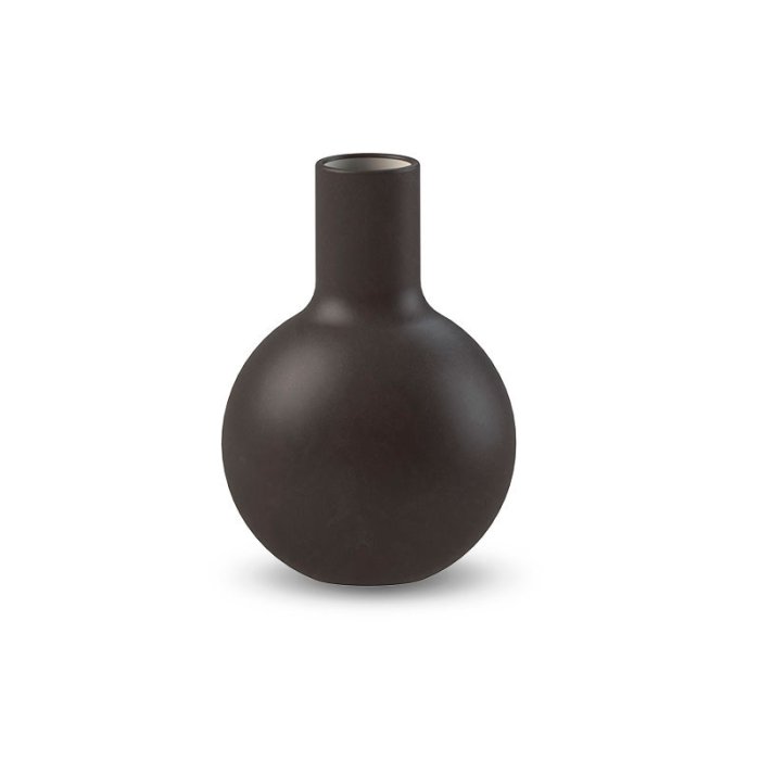 Cooee Design - Collar Vase - 7 cm - Black