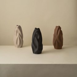 Cooee Design - Drift Vase - 30 cm - Walnut