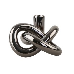 Cooee Design - Lykke One Lysestage - Dark Silver