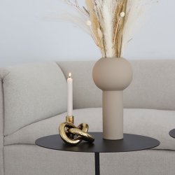 Cooee Design - Lykke One Lysestage - Gold Finish