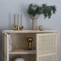 Cooee Design - Lykke Three Lysestage - Gold Finiah