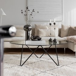 Cooee Design - Pillar Vase - 32 cm - Dark Silver