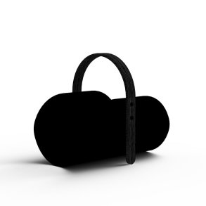 Cooee Design Woody Kurv - Sortbejdset Eg