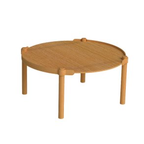 Cooee Design Woody Rundt Sofabord - Eg - 80cm