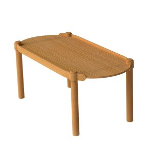 Cooee Design Woody Sofabord - Eg - 150x50 cm