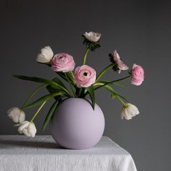 Cooee Design - Ball Vase - 20 cm - Lilac