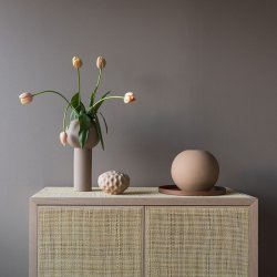 Cooee Design - Ball Vase - 20 cm - Peanut