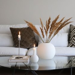 Cooee Design - Ball Vase - 20 cm - White