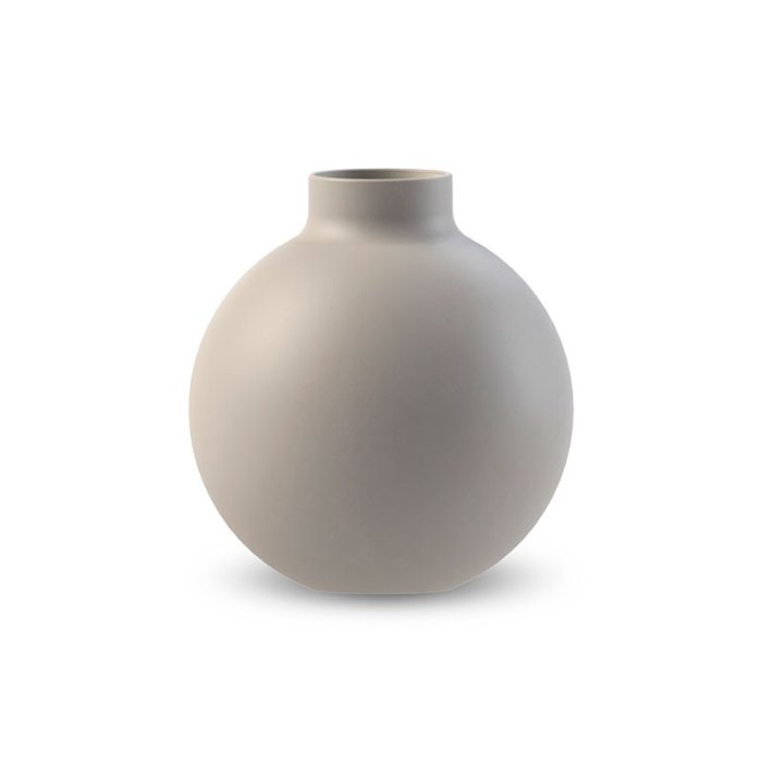 Cooee Design - Collar Vase - 12 cm - Light Grey