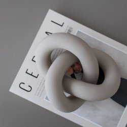 Cooee Design - Knot Table Dekoration - Large - Sand